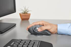 Myš Logitech MX Ergo Trackball šedá barva
