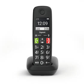 Domácí telefon Gigaset E290 černá barva

