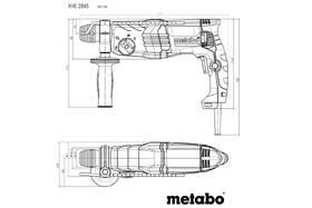 Kladivo Metabo KHE 2845 601739500 
