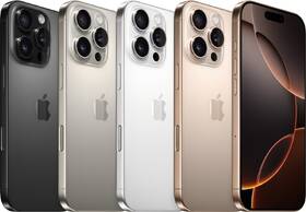 Mobilní telefon Apple 128 GB bílý titan 
