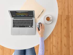 Myš Logitech MX Ergo Trackball šedá barva
