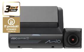 Autokamera Mio MiVue 955W 4K GPS (s HDR a parkovacím režimem) černá barva
