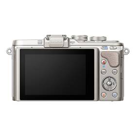 Digitální fotoaparát Olympus E-PL8 + 14-42 Kit stříbrná barva
