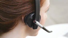 Headset Logitech Dual H820e černá barva
