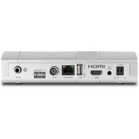 Set-top box Technisat DigiPal T2 HD stříbrná barva
