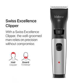 Zastřihovač vlasů Valera Swiss Excellence Top černá barva
