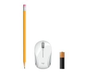 Myš Logitech M187 bílá barva
