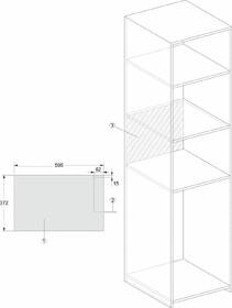 Mikrovlnná trouba Miele M 2234 SC černá barva
