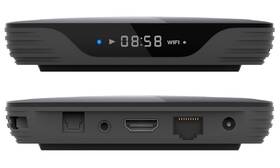 Multimediální centrum XtendLan Android box HK1 černá barva
