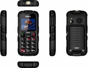Mobilní telefon MaxCom Strong MM910 Dual SIM černá barva
