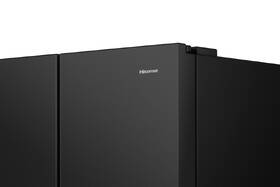 Americká lednice Hisense RS818N4TFE černá barva
