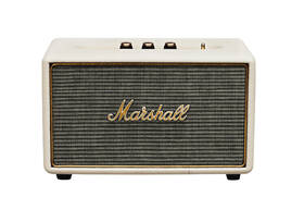 Přenosný reproduktor Marshall Acton Bluetooth krémová barva
