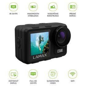 Outdoorová kamera LAMAX W7.1 černá barva
