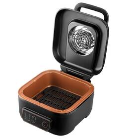 Multifunkční hrnec RUSSELL HOBBS 26520-56 SatisFry Air&Grill Multi, 5,5 l černá barva
