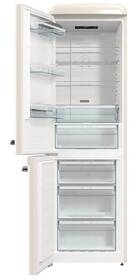 Chladnička s mrazničkou Gorenje ONRK619DC-L krémová barva
