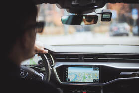 Autokamera TrueCam H25 GPS 4K (s hlášením radarů) černá barva
