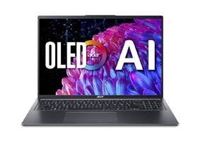 Notebook Acer Swift Go 16 (SFG16-72-75LU) šedá barva
