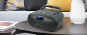 Radiopřijímač DAB+/CD MUSE M-208DB černá barva
