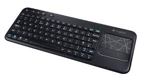 Klávesnice Logitech K400 CZ černá barva

