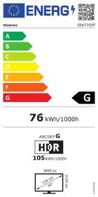 Televize Hisense 50A7300F 
