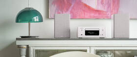 Mikrosystém Denon RCD-N10 CEOL + repro SCN-10-W bílá barva
