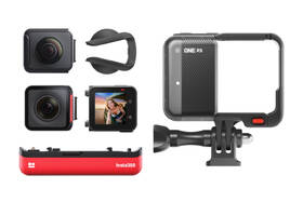 Outdoorová kamera Insta360 ONE RS (Twin Edition) černá barva
