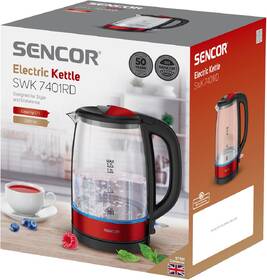 Rychlovarná konvice Sencor SWK 7401RD 
