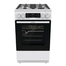 Kombinovaný sporák Gorenje GKS5C75WF bílá barva
