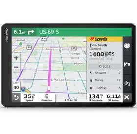 Navigační systém GPS Garmin dēzl LGV1010 Live Traffic černá barva

