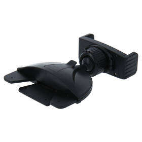 Držák na mobil Swissten S-Grip S3-CD1, do CD mechaniky černá barva
