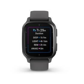 Chytré hodinky Garmin Venu Sq 2 - Slate/ Shadow Gray Silicone Band 
