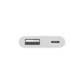 Redukce Apple Lightning / USB 3 adaptér fotoaparátu (2024) bílá barva
