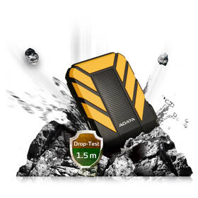 Externí pevný disk 2,5" ADATA HD710 Pro 2TB žlutá barva
