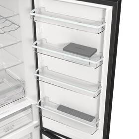 Chladnička s mrazničkou Gorenje NRC6204SBXL4 černá barva
