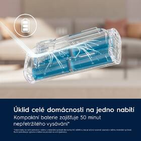 Tyčový vysavač Electrolux EP71B14WET 

