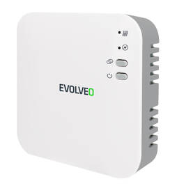 Termostat Evolveo Thermal, bezdrátový, programovatelný černá barva
