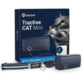 GPS lokátor Tractive CAT Mini modrá barva
