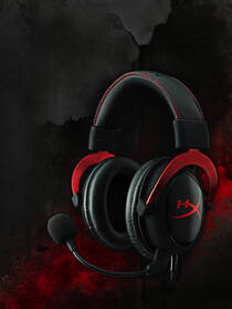 Headset HyperX Cloud II černá barva
