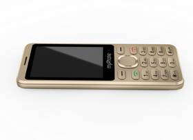 Mobilní telefon myPhone Maestro 2 zlatá barva

