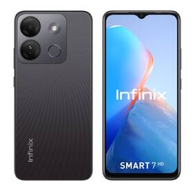 Mobilní telefon Infinix Smart 7 HD 2 GB / 64 GB černá barva
