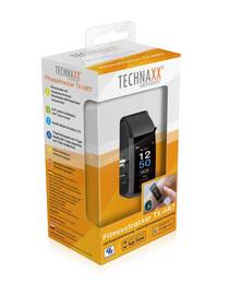 Fitness náramek Technaxx TX-HR7 černá barva
