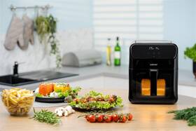 Fritéza horkovzdušná Zelmer ZAF6500 černá barva
