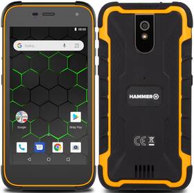 Mobilní telefon myPhone Hammer Active 2 oranžová barva
