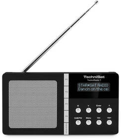 Radiopřijímač s DAB+ Technisat Techniradio 1 černá barva
