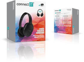 Sluchátka Connect IT CHP-0500-BK černá barva

