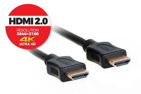 Kabel AQ HDMI/HDMI, 1,5m černá barva
