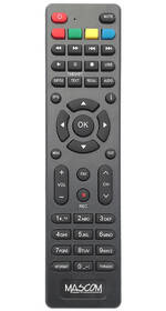 Set-top box Mascom MC710T2 HD černá barva
