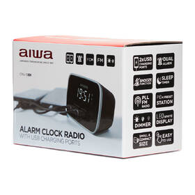 Radiobudík AIWA CRU-19 černá barva
