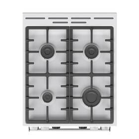 Kombinovaný sporák Gorenje GKS5C73WF bílá barva
