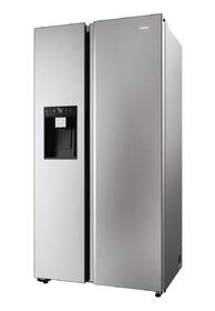Americká lednice Haier HSW79F18CIMM nerez
